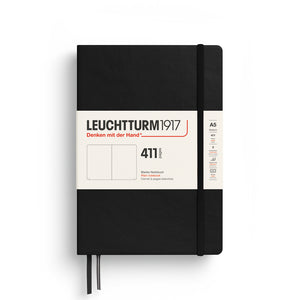 Green notebook with Leuchtturm1917 branding on a white background