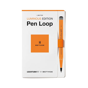 Pen Loop packaging with pen on a white background