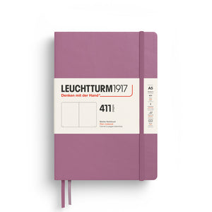 Purple notebook with Leuchtturm1917 branding on a white background