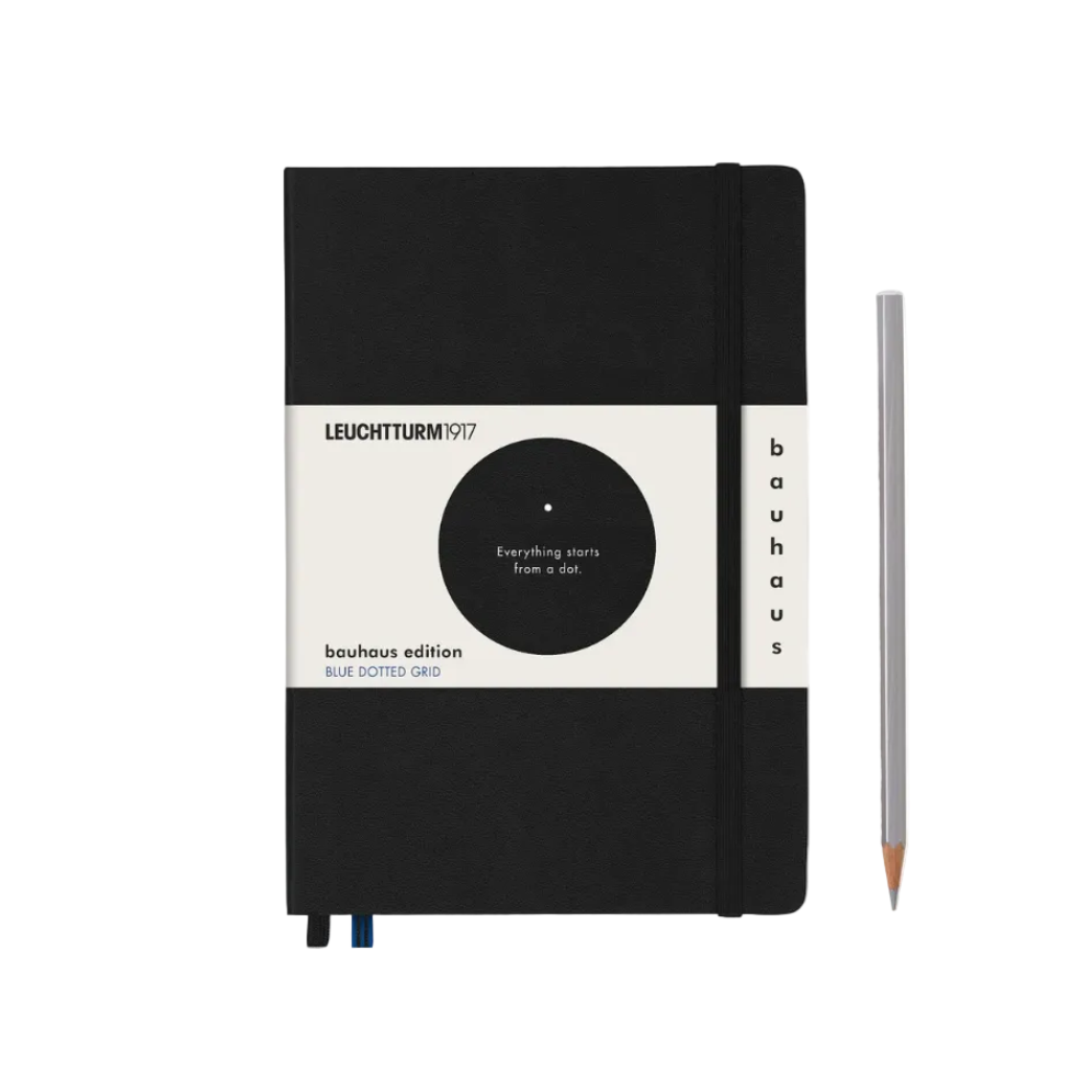 Bauhaus Edition Notebook, Dotted - Black