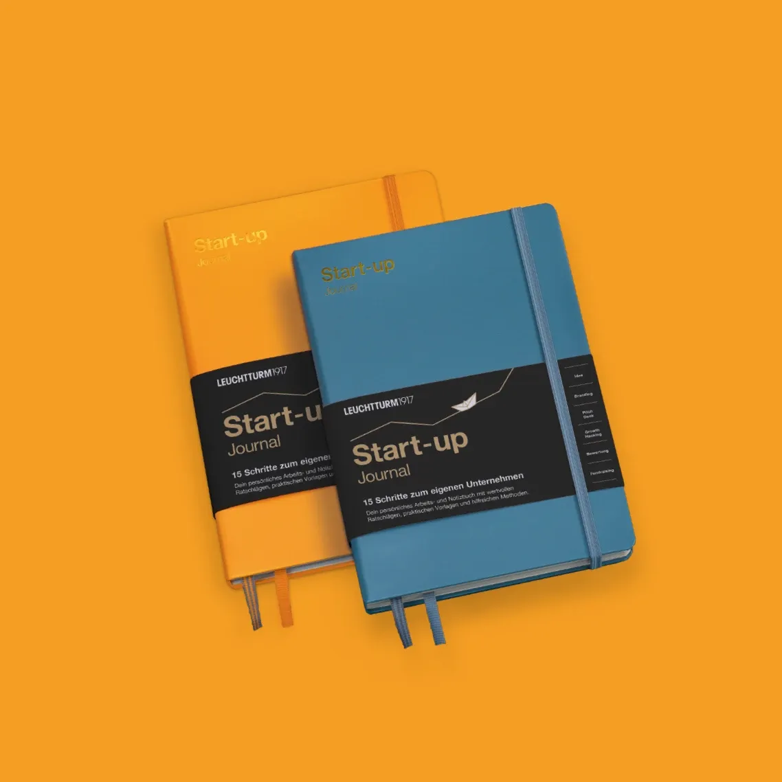 Start-Up Journal - Yellow and Blue
