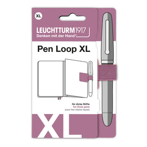Leuchtturm1917 Pen Loop XL with a pen illustration on a white background