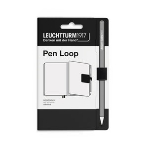 Leuchtturm1917 black pen loop on a white background