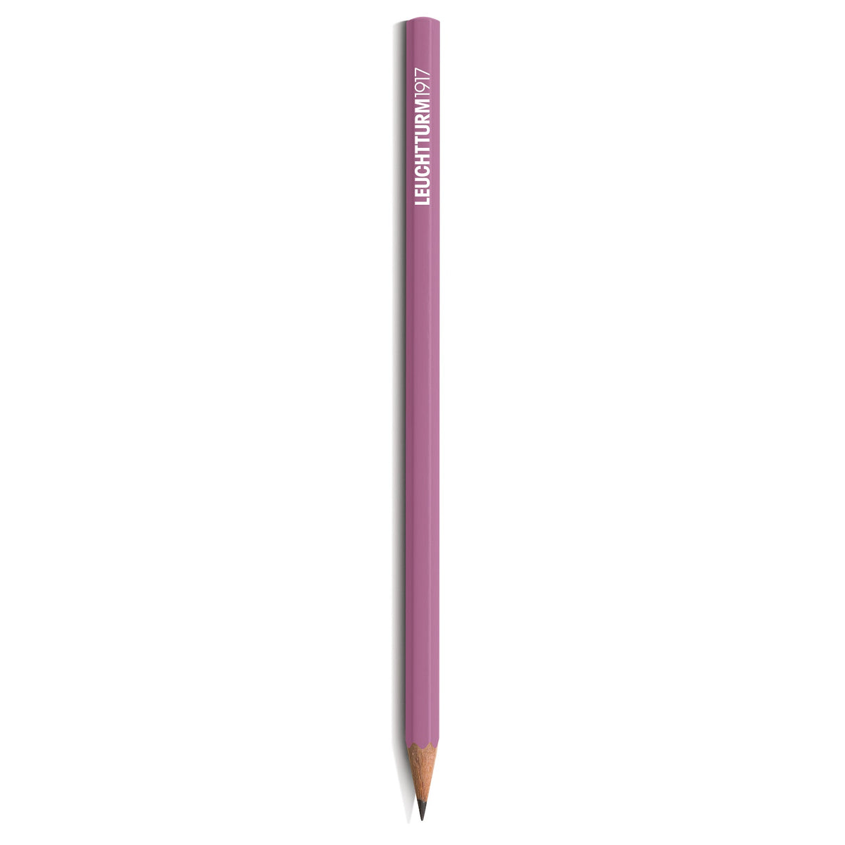 Pink pencil with 'Leuchtturm1917' branding on a white background