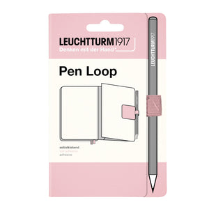 LEUCHTTURM1917 light pink pen loop on a white background