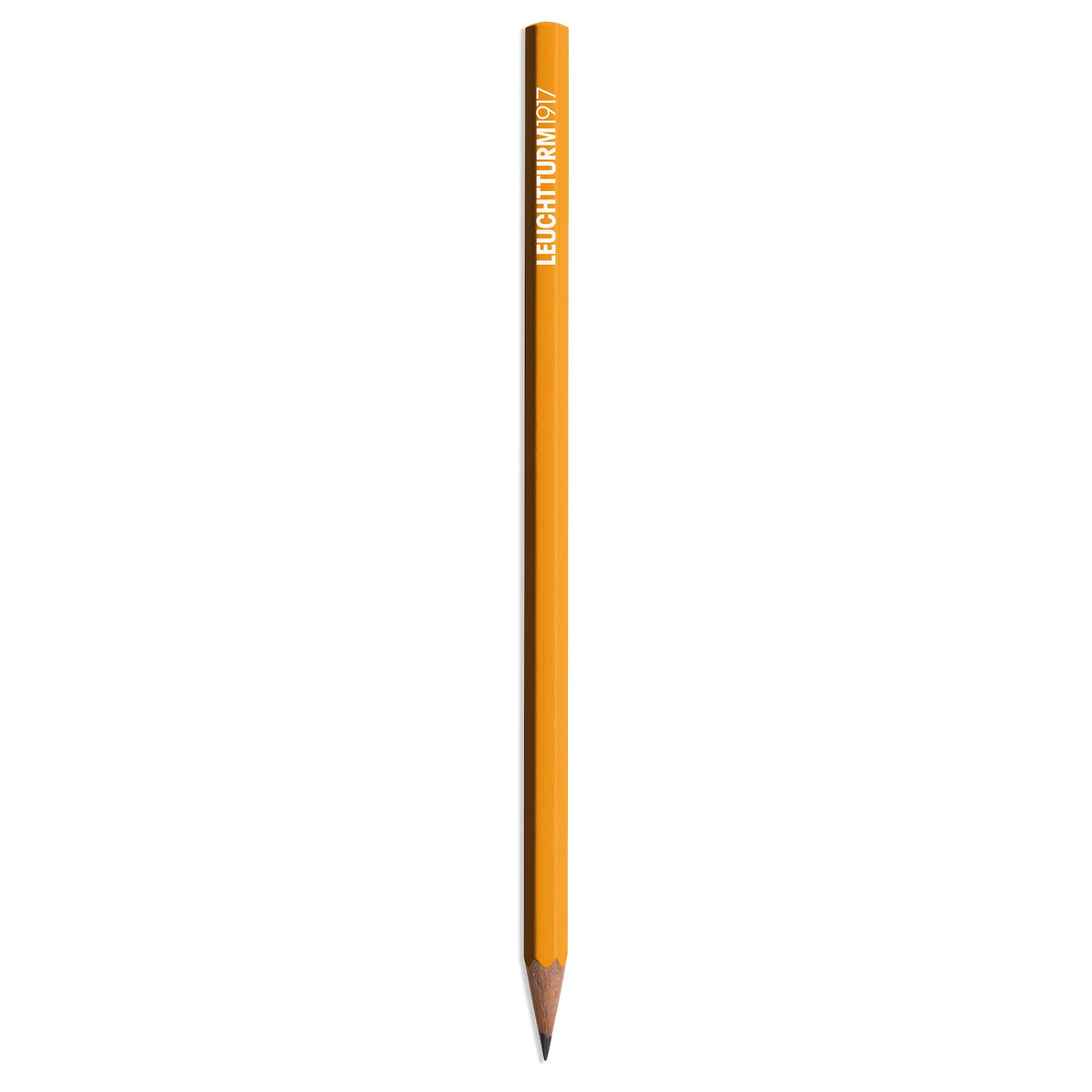 Pencil with Leuchtturm branding on a white background