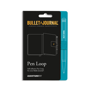 Leuchtturm1917 Bullet Journal pen loop packaging on a white background