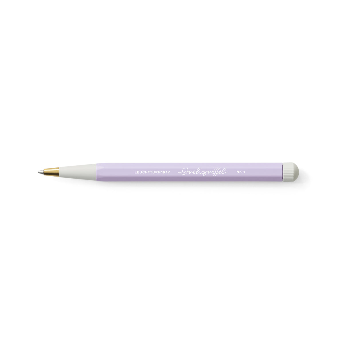 Lilac Twist Stylus Ballpoint Pen on a white background