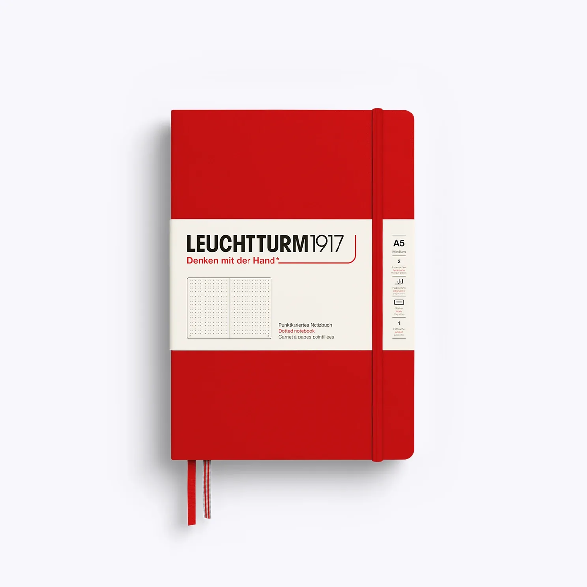 Dotted Notebook - Red