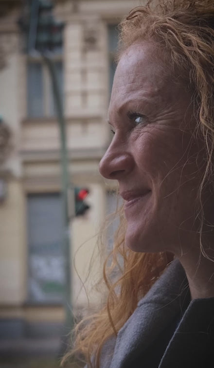 Video of a writer's library talking about how she captures life in her notebooks